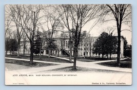 Main Building University of Michigan Ann Arbor Raphael Tuck UNP UDB Postcard P13 - £7.40 GBP