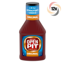 12x Bottles Open Pit Original Flavor Barbecue Sauce | 18oz | Pitmaster&#39;s... - £30.72 GBP