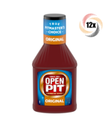 12x Bottles Open Pit Original Flavor Barbecue Sauce | 18oz | Pitmaster&#39;s... - £30.87 GBP