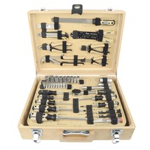 Brüder Mannesmann 108 Piece Tool Set Bamboo Case - £163.86 GBP