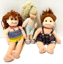 Vintage TY Beanie Boppers Lot of 3 Plush Dolls Sassy Star Ginger Snazzy Sabrina - £12.24 GBP