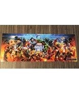 Marvel Comics BATTLE LINES Video Game NYCC PROMO POSTER PRINT NEW Darede... - $22.41 CAD