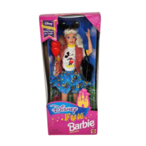 New Vintage 1995 Mattel Walt Disney Fun Barbie Doll W/ Mickey Balloon # 13533 - £44.80 GBP