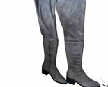 NEW IN BOX Steve Madden Gabriana Grey Over The Knee Boots  Retail $150 - $59.37