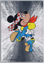 The Walt Disney Company Minnie Mouse Cowgirl Dance Silver Unposted Postcard - £6.75 GBP
