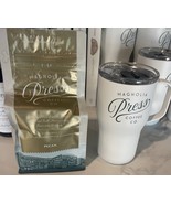 Magnolia press pecan flavor Coffee With Coffee Travel Mug. 1 Of Each Fro... - $2,768.92 MXN