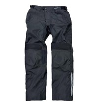 Pilot Men’s Large Armored Waterproof Motorcycle Dura Over Pants Black - $49.49