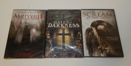 Horror Movie 3 DVD Lot Scream At The Devil Gates Of Darkness Amityvile Sealed - £15.39 GBP