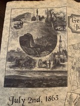 Gettysburg Battlefield Map - $2.50