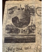 Gettysburg Battlefield Map - $2.50