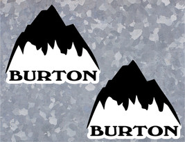 2X Burton Snowboard Sticker - Skiing Snowboarding Mountain Sports - £3.86 GBP