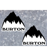 2X Burton Snowboard Sticker - Skiing Snowboarding Mountain Sports - $93.13 MXN