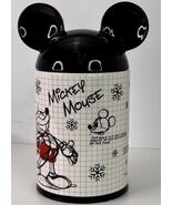 Disney Mickey Mouse Red Sketch Sketchbook Christmas Cookie Jar New - $762.81 MXN