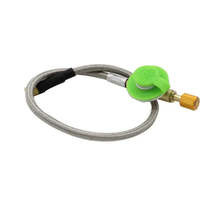 6mm Inner Diameter Gas Tube with Valve for Outdoor Camping Equipment - $14.74