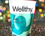 Wellthy Keto Fuel Strawberry Kiwi Collagen Multi-vitamin Fat Burner Powd... - £69.84 GBP