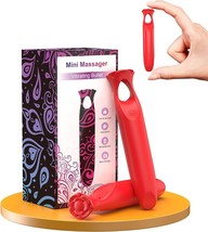 Bullet Mini Vibrator Sex Toys, Lipstick Vibrator Rose Sex Toy 12 Vibration Modes - £10.91 GBP
