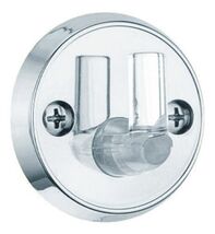 Alsons 5001PK Clear Pin Wall Mount, Chrome - $12.95