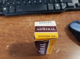 Admiral 6AQ7GT Nos Tube New - $3.95