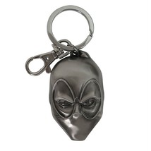 Deadpool Mask Pewter Keychain Multi-color - £11.78 GBP