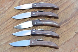 5 Real custom made Stainless Steel folding knife  From the Eagle CollectionZ4182 - $98.99