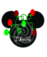 David Font 2smp-Digital ClipArt-Mouse-Gift Tag-T shirt-Holiday-Christmas - $37.17 MXN