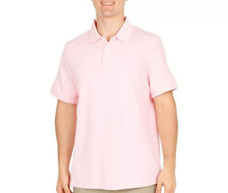 IZOD Advantage Performance Polo Shirt Mens XL Pink Short Sleeve Stretch NEW - £19.28 GBP