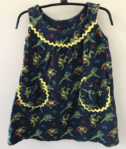 Vtg Teenage Mutant Ninja Turtles Tank Top Sleep Shirt Nightgown Dress Youth 31&quot; - £29.66 GBP