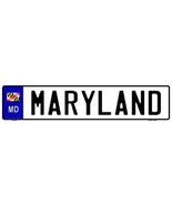 Maryland Novelty Metal European License Plate EP-088 - £17.54 GBP
