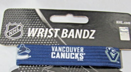NHL Vancouver Canucks Wrist Band Bandz Officially Licensed Size Large by... - £13.56 GBP