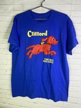Scholastic Clifford the Big Red Dog Book Graphic Print Tee T-Shirt Mens ... - £41.45 GBP