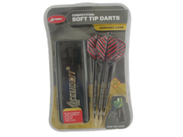 Accudart Competition Soft Tip Darts + Case Set NEW - £8.63 GBP