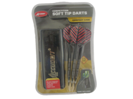 Accudart Competition Soft Tip Darts + Case Set NEW - £8.26 GBP