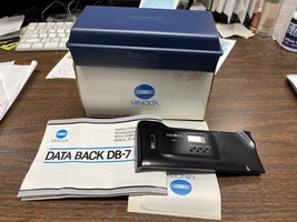 Minolta DB-7 Maxxum Data Back Camera Panel Cover 7000i - $730.97 MXN