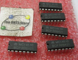 MC14510BCP Motorola BCD Up-Down Counter CMOS IC MC14510 4510 - NOS Qty 5 - $5.69