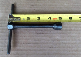 J.H. Williams 7/16&quot; T Tee-Handle Socket Wrench 6 Point Hex Lathe Tool Po... - $21.80