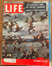 Life Magazine September 28, 1959 - Wonders of Bird Migration - Trotsky Whodunit - $10.00