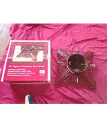 Vintage 14&quot; Square Cast Iron Christmas Tree Stand  Holds Up To 6 ft. Tre... - $129.51 CAD