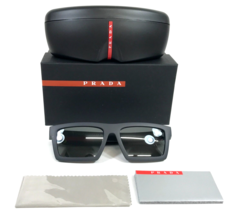 Prada Sunglasses SPS02Z-U 18K-60A Metal Gray Red Asian Fit Gray Lenses 5... - $217.79