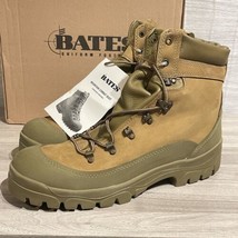 Bates Combat Hiker Boots Mens 13R Vibram Brown Leather Mild Weather E034... - $146.88