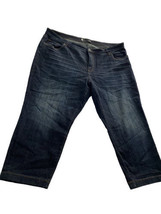 KUT from the Kloth  Lauren Crop Dark Wash Stretch Straight Leg Jeans Siz... - £41.76 GBP