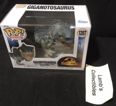 Funko Pop! Movies Jurassic World Dominion Gigantosaurus Vinyl Figure #1207 - £30.96 GBP