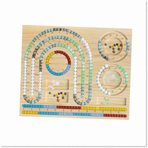 Premium Quality Wooden Bead Board - Convenient Jewelry Beading Tray for Bracelet - $54.44