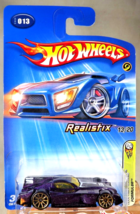 2005 Hot Wheels #13 First Editions-Realistix 13/20 FORMUL8R Purple w/Gold 10 Sp - £10.54 GBP