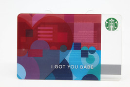 Starbucks Coffee 2014 Gift Card I Got You Babe Heart Colorful Zero Balance  - £8.59 GBP