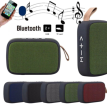 Mini Portable Bluetooth Speaker Rechargeable Wireless Stereo Bass USB/TF/FM Mode - $8.99