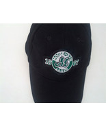 Moosehead lager 1867 patch front hat cap black adjustable moosehead back - $19.75