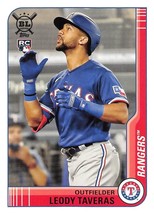 2021 Topps Big League #190 Leody Taveras RC Rookie Card Texas Rangers ⚾ - £0.69 GBP