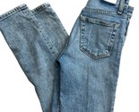Re/Done Jeans High Rise Ankle Crop Stretch Button Fly Women Jeans 25 USA... - $39.55