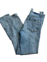 Re/Done Jeans High Rise Ankle Crop Stretch Button Fly Women Jeans 25 USA... - £30.97 GBP