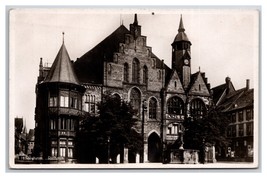 RPPC Town Hall Building Hildesheim Germany UNP Postcard Z8 - £3.90 GBP